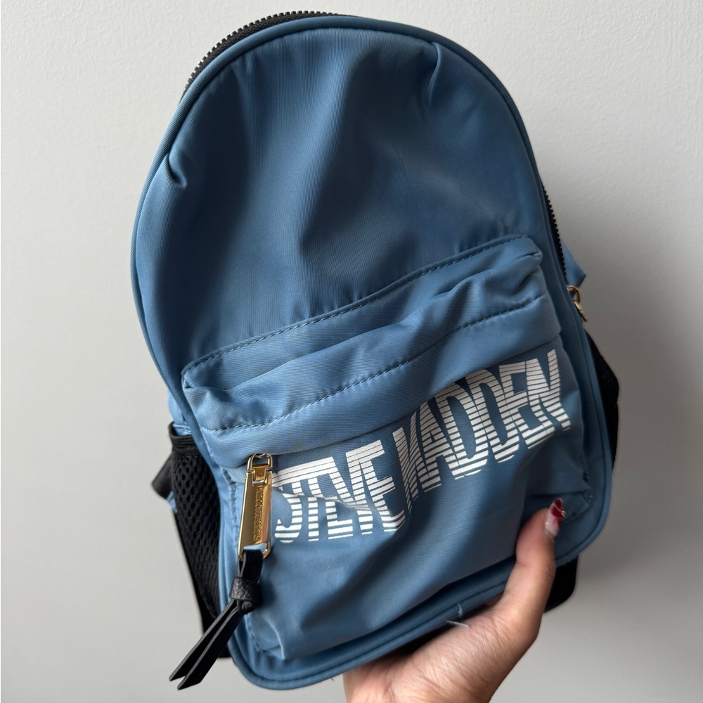 Steve Madden Blue Backpack